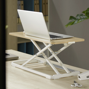 Ergonomic Height Adjustable Workstation Tray, Heavy Duty X Lift Work <strong>Riser</strong> Standing <strong>Keyboard</strong> Lift <strong>Riser</strong> for Computer Desktop - Product Image 4