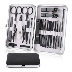 High Quality 12-Piece Professional <b>Manicure</b> & Pedicure Set New Travel Nail Clippers ODM at Low Price - Product Image 1