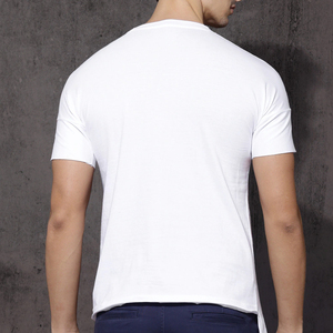 เสื้อยืดออกกำลังกายระบายอากาศได้ดี ผ้าฝ้าย 100% สั่งพิมพ์ลายได้ตามต้องการ และเสื้อยืดผ้าฝ้ายแท้สำหรับเสื้อผ้าผู้ชาย - Product Image 4