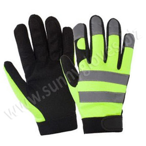 Heavy duty custom logo men mechanic gloves - Product Image 5