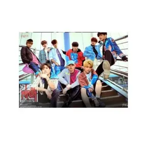 Kpop Barang Resmi Stray Anak Cle 1 MIROH Poster Resmi 2 Lembar/1 Set