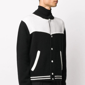 2021 personnalisé hommes Varsity veste Logo patchs bouton hiver camionneurs polaire grande taille respirant décontracté printemps Letterman hiver - Product Image 3