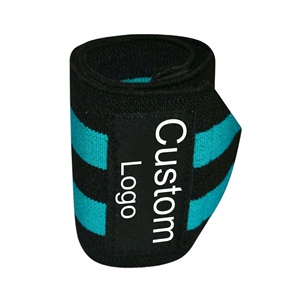 Vente en gros de bracelets de boxe haute 100% laine, rouleau de dragonne respirant et antidérapant pour l'haltérophilie Protection professionnelle - Product Image 1