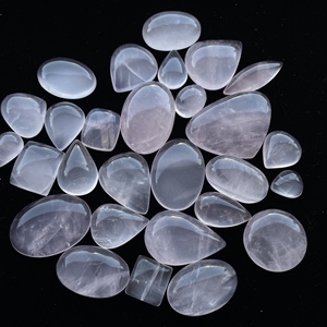 หินโรสควอตซ์ธรรมชาติขนาด20มม. 30มม. ฟรีไซส์ผสมทรงหลวมปรับเทียบได้ผู้ผลิตขายส่งออนไลน์จำนวนมาก - Product Image 3