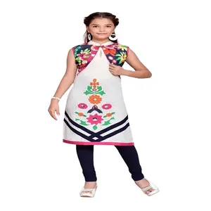 Latest fashion girls wear best looking designer kurtis design