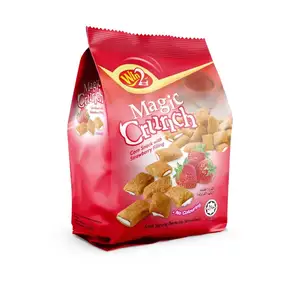 Çilek dolum 70g ile Win2 marka sihirli Crunch mısır aperatif