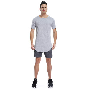 T-shirt de sport pour homme, nouvelle conception, taille plus, respirant, jersey, coupe ajustée, couleur et logo personnalisés - Product Image 5