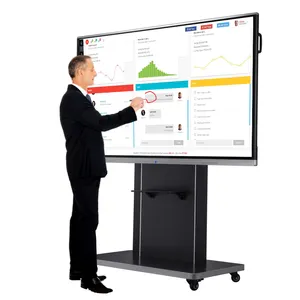 eine smart board ist eine interaktive whiteboard Suppliers-OEM ODM 4K Android LCD Touchscreen Display 85 Zoll Whiteboard Interaktives Whiteboard Smart