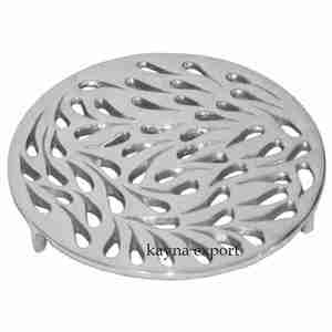 Aluminum Matt Finished Metal <b>Trivet</b> Hot Selling Metal <b>Trivet</b> for Home and Restaurant Use for Wholesale Best Price Bulk Orders - Product Image 3
