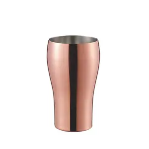 Unique taste copper reusable cup beer with tin plating inside