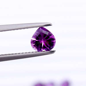 Pierres précieuses d'améthyste en forme de coeur calibrées 4*20MM taille bague fabrication de bijoux améthyste pierres précieuses certifiées de haute qualité améthyste - Product Image 4