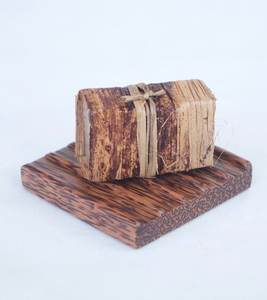 Assiettes à savon en bois de noix de coco, nouveauté, porte-savon de palmier fabriqué au japon, vente en gros, meilleur prix - Product Image 4