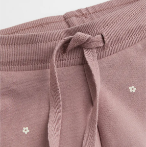 100% tela de punto de algodón cintura elástica pantalones de niños pantalones de niño de Color sólido para niños ropa de bebé - Product Image 4