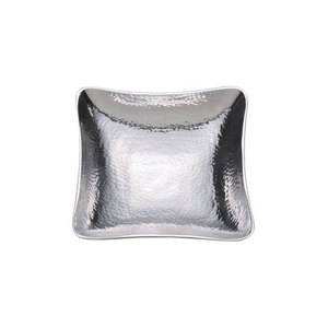 Plateau de service en métal plaqué Nickel, 10 pièces, plateau décoratif fait à la main en métal Antique, avec poignées, plateau de service de décoration - Product Image 5