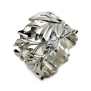 Bagues en métal rond pour serviettes de mariage, avec fil en argent et en acier, parfait pour une fête de mariage, vente en gros, pièces - Product Image 1