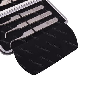 ดอกไม้บรรจุกรณียืดหยุ่นถือสำหรับ6แหนบแบกกรณีฉลากส่วนตัวในสีเงิน,ขนตาขยายแหนบกรณี - Product Image 4