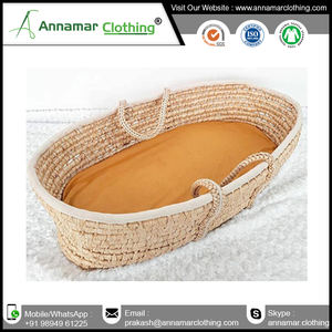 Indian Top Quality Super Soft 100% Organic Cotton Customized Newborn <b>Bassinet</b> <b>Sheets</b> - Product Image 4