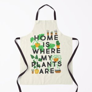 Tablier de cuisine à col en V en lin OEM 130g Design sexy Cravate latérale personnalisable Slogan brodé drôle utilisation en gros pour salon de boucher - Product Image 4