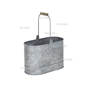 Porte-couverts galvanisé avec poignée pour dessus de table et ustensiles de cuisine Porte-couverts galvanisé au meilleur prix - Product Image 1
