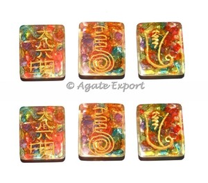 Reiki Master Orgone Energy Set Regalo artesanal natural Reiki set piedra semipreciosa Reiki Energy set para curación y meditación - Product Image 1