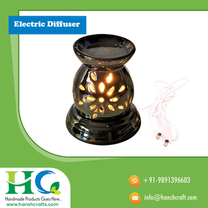 Luxury <b>Ceramic</b> Electric Aroma Oil <b>Diffuser</b> Handcrafted Essential Oil Burner Table <b>Diffuser</b> Aromatherapy Home Spa Wellness Decor - Product Image 4