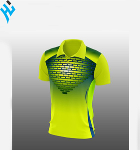 เสื้อยืดโปโลพิมพ์ซับลิเมชันของผู้ชายดีไซน์ทันสมัยบริการ OEM ขนาดพลัสไซส์ - Product Image 2