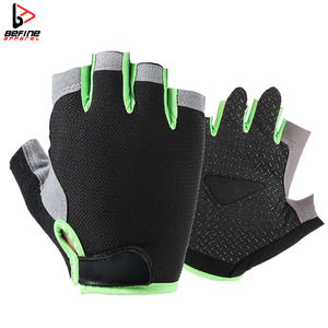 Guantes de Gimnasio de Spandex de Media Palma Personalizados de la Mejor Calidad, Protección UV, Impermeables, Antideslizantes, Unisex, para Deportes, Entrenamiento, Levantamiento de Pesas - Product Image 4
