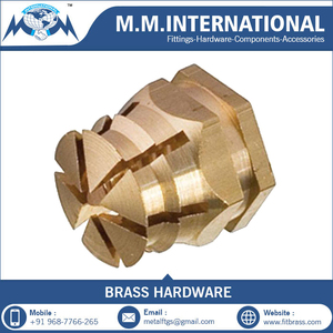 Cao Bán Nickel Mạ Brass Chèn Các Loại Hạt Đúc Nhựa Phù Hợp Với Ren Gia Cố Nữ Chủ Đề Cho Xuất Khẩu - Product Image 5