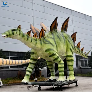 AD-25高品质真人大小剑龙动物恐龙模型