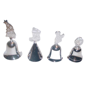Adornos navideños de cobre a la moda, cascabeles de sonido de nuevo diseño, venta al por mayor - Product Image 4