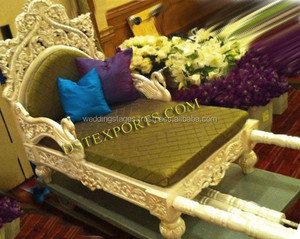 Doli de Boda India Maharani, Palki Abierta Plateada para Boda, Doli para Boda Hindú, Precio de Fábrica, Decoración para Eventos en Australia - Product Image 4