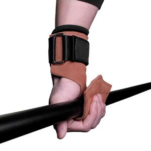 Wrist Wraps Neoprene Cowhide <b>Hand</b> <b>Grips</b> For Palm Protection - Product Image 1