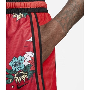 Pantalones cortos de baloncesto para hombre con logotipo personalizado directo de fábrica al por mayor, nuevo estilo, conjunto de ropa deportiva de malla transpirable con impresiones sublimadas - Product Image 3