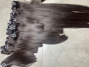 Proveedor de Extensiones de Cabello Vietnamitas de Fábrica, Paquetes de Cabello Humano de 6-40 Pulgadas, Cabello Virgen Sin Procesar, Liso y Sedoso - Product Image 2