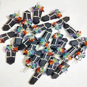 อัญมณีแบนจักระออกแบบใหม่จี้ - Product Image 2