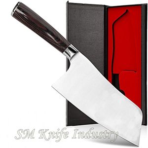 Chopper Cleaver <b>Knife</b> German Steel Knifes Daily <b>Kitchen</b> Cut Usage Durable <b>Kitchen</b> (smk-2023) - Product Image 6
