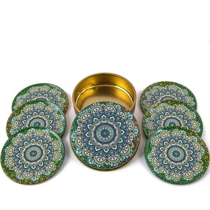 Auténtico diseñado y caja de seis METAL té Montaña Rusa - Product Image 1