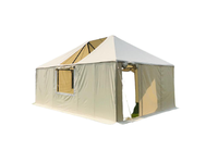 Tenda Safari tahan air mewah dengan bingkai besi Akomodasi terbaik untuk resor luar ruangan dijual!