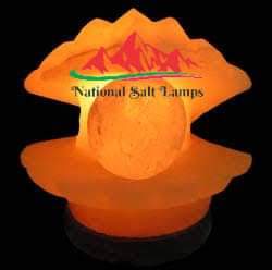 Lampe à sel en forme de fleur naturelle sculptée dans du sel rose de l'Himalaya artisanal - Product Image 4