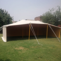 Tugas Berat Tradisional Arabian Tahan Air Kanvas Luar Gurun Berkemah Tenda Khusus Pasar Timur Tengah Tahan Air Tenda