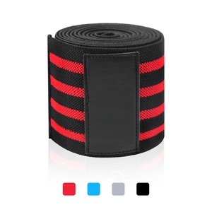 Fitness Haltérophilie Sport Genou Wraps pour Les Squats Formation - Product Image 2