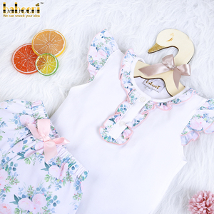BB2367 Casual Girl Bloomers Lisianthus Vêtements imprimés floraux avec motif animal - Product Image 3