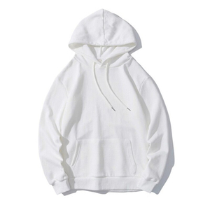 เสื้อมีฮู้ดสำหรับผู้ชายผ้าฝ้ายคอมบ์มีฮู้ดแบบสวมศีรษะระบบ GSM 350สเวตเชิ้ตผ้าฟลีซแบบทอซับในสำหรับ100% ขายส่ง