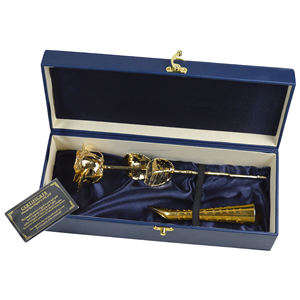 Trending Certified Golden Real Rose Múltiples cajas Diseño Mejor para regalo Rosa natural Regalo del día de San Valentín y Rosa festiva - Product Image 2