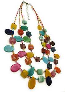 Collier en résine pour femmes, fait à la main, personnalisé, de luxe, avec meilleure qualité, poli de haute qualité, à la mode, provenant de l'inde - Product Image 2