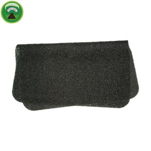 Tapis de selle en maille respirante antidérapante noire pour cheval - Product Image 1