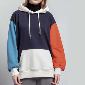 Sweat à capuche pour femme, haut court, avec manches longues et poches avant, nouvelle collection 2020 - Product Image 3