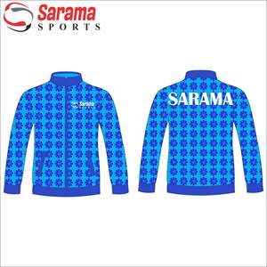 เสื้อกันลมโพลีเอสเตอร์ระเหิดกันน้ำ Windbreaker100 % เสื้อกันลมออกแบบโลโก้ได้ตามต้องการ - Product Image 1