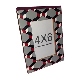 Marco de fotos de resina multicolor Marco de colores coloridos - Product Image 1