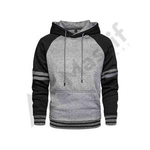 High Quality Custom Men's Gym Hoodies Oversized Polyester/Cotton Embossed Puff Washed Stand Rhinestone Embroidery <b>Long</b> Solid - Product Image 6